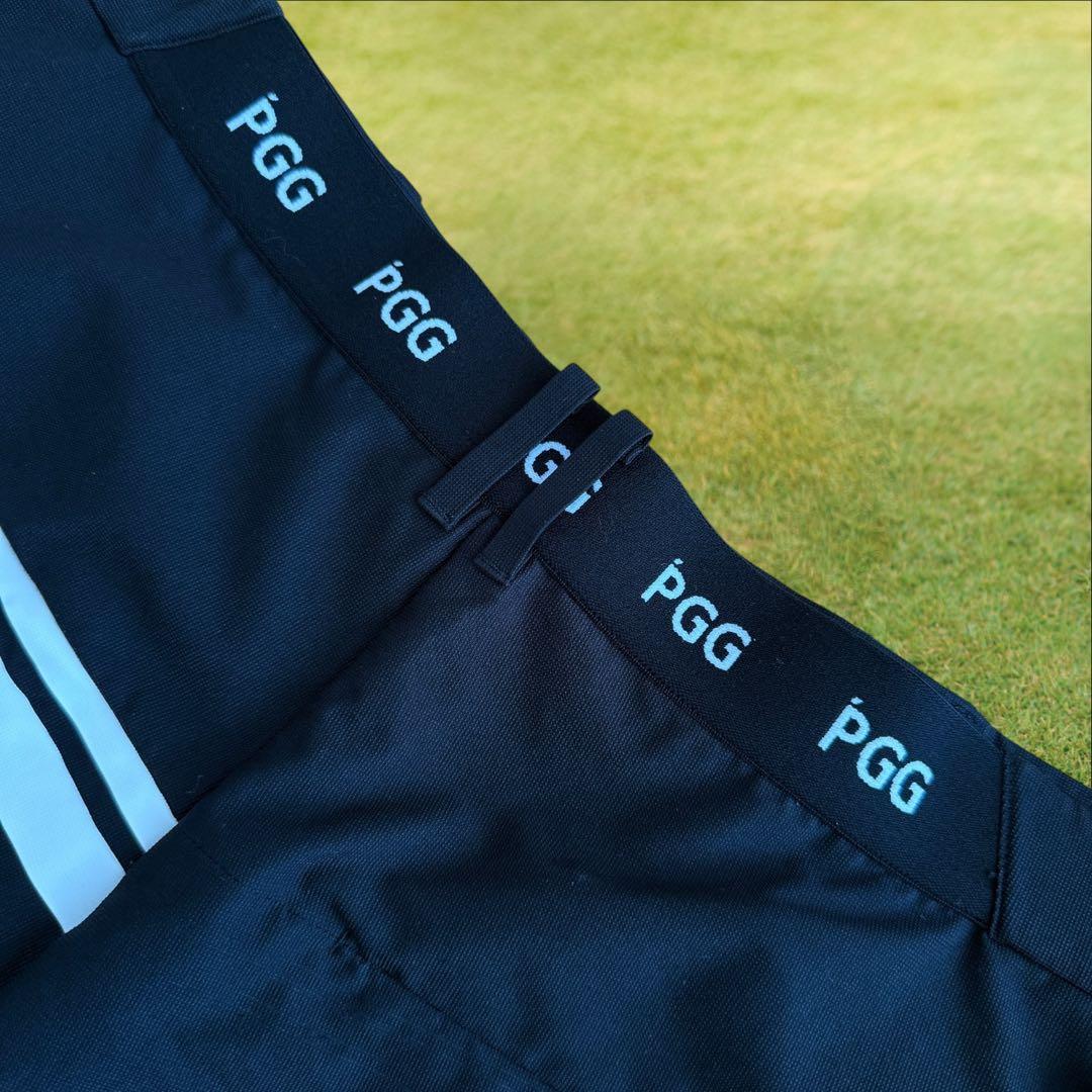 パーリーゲイツ　PGG ハーフパンツ　短パン　5 L〜XL相当 紺　ネイビー　白