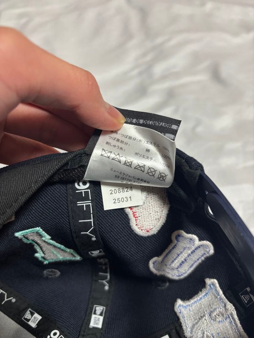 SAINT Mxxxxxx × NEW ERA RC 9FIFTY NYキャップ