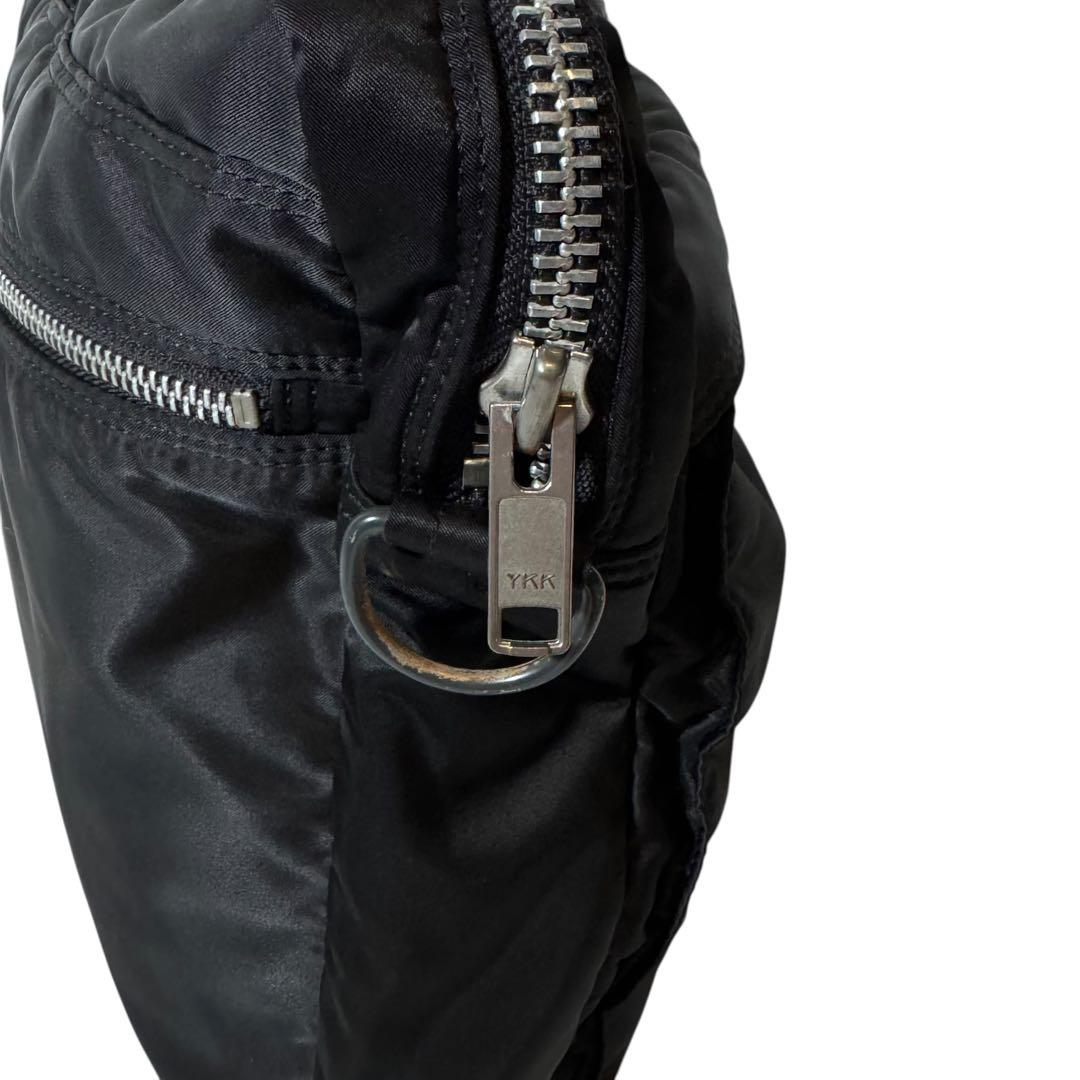 【美品】 ポーター タンカー ブリーフケース ブラック ナイロン 黒