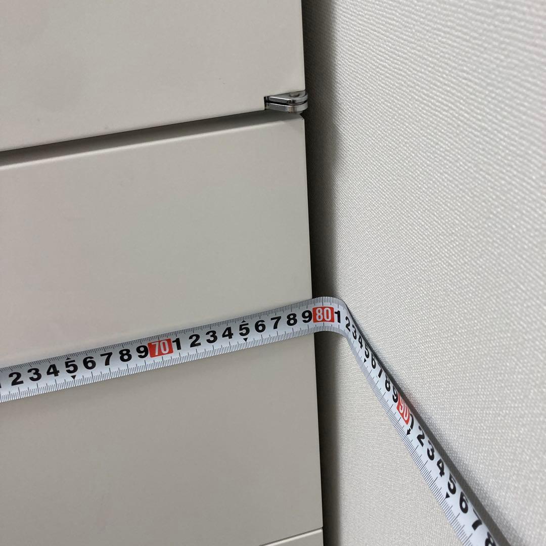 イトーキキャビネ　上:両開き　下:引出し3段　鍵付き　800x450x2076