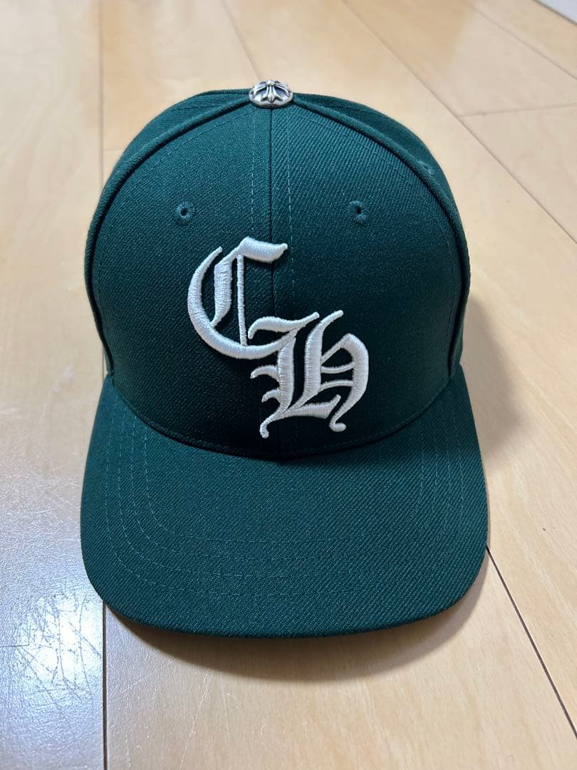 CHROME HEARTS ベースボールキャップ ダークグリーン