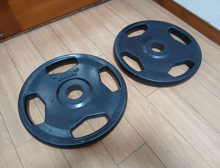 オリンピック プレート BULL 10kgプレート2枚 穴径50mm