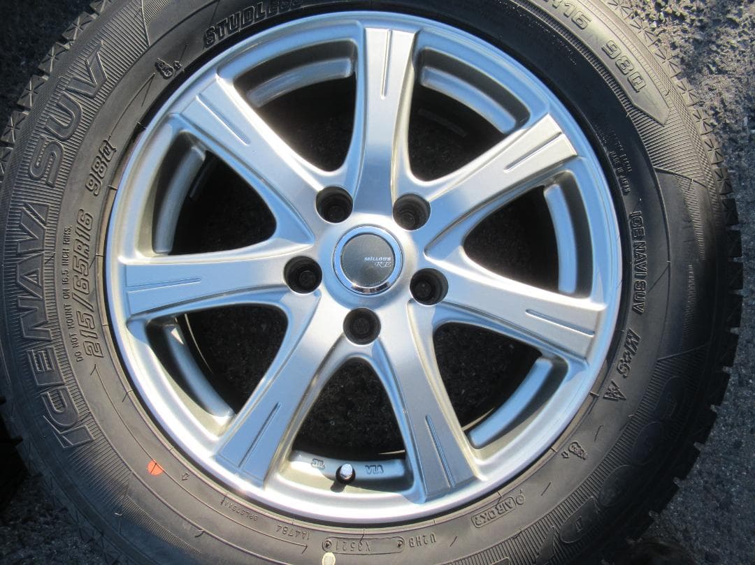 スタッドレス☆215/65R16 GY アルファード ヴェルファイア 手渡しOK