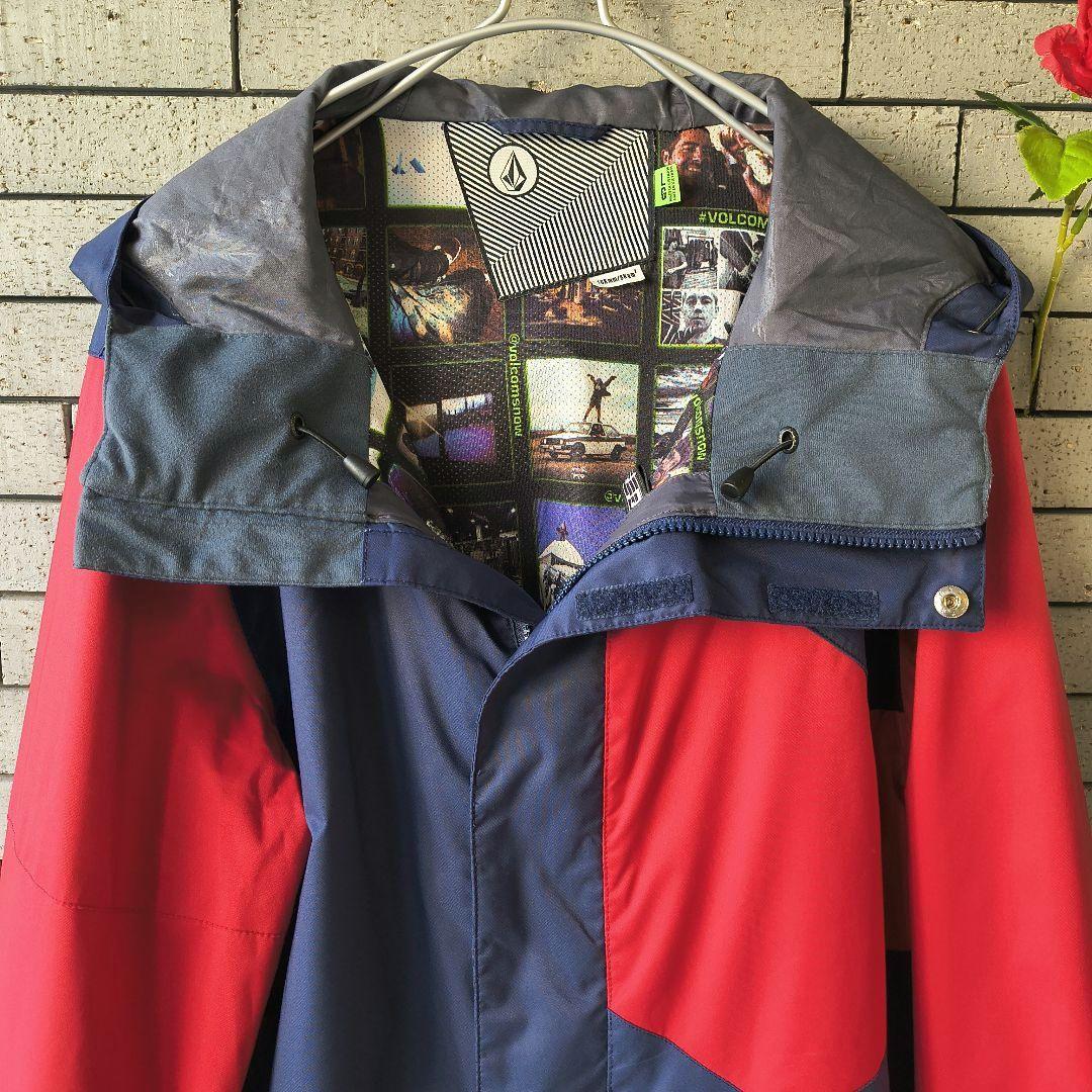 ♠【ボルコム】✨美品　スノボードジャケット　ストーンブロック　スキー　L