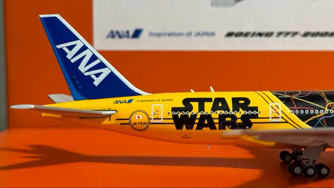 JC ANA C-3PO B777-200ER JA743A 1/400 新品