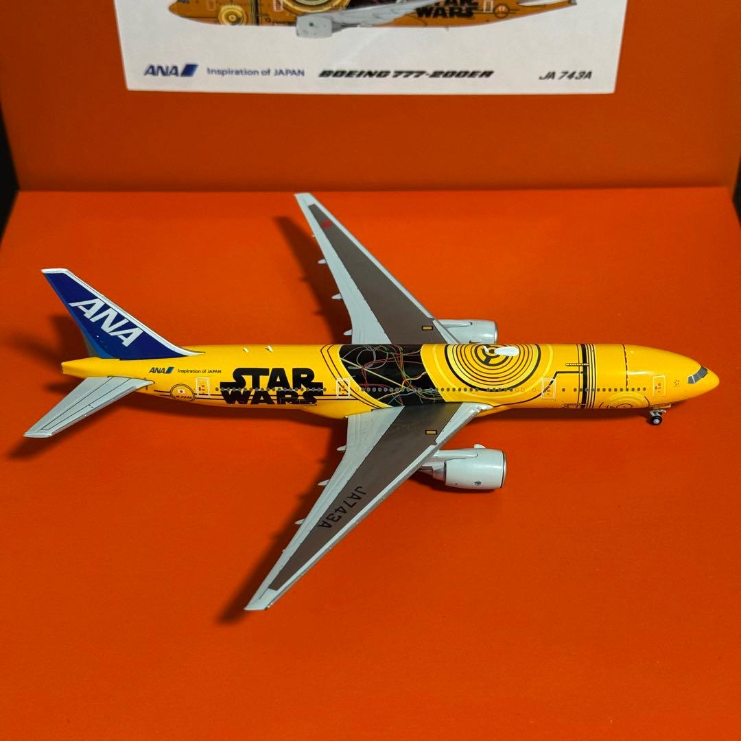JC ANA C-3PO B777-200ER JA743A 1/400 新品