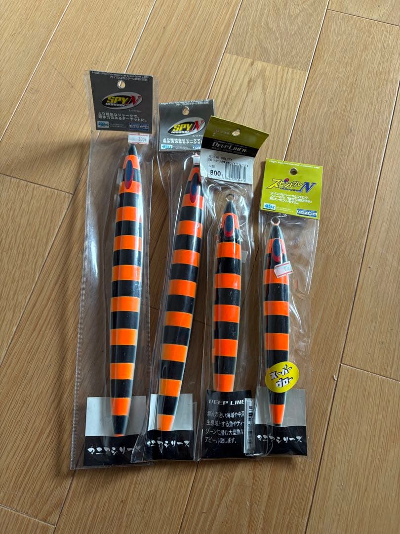 【未使用】DEEP LINER SPY-N＆スピンドルN 4本セット