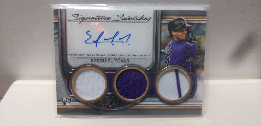 ゲームセンター・ゲームカード TOPPS SIGNATURE SWATCHES