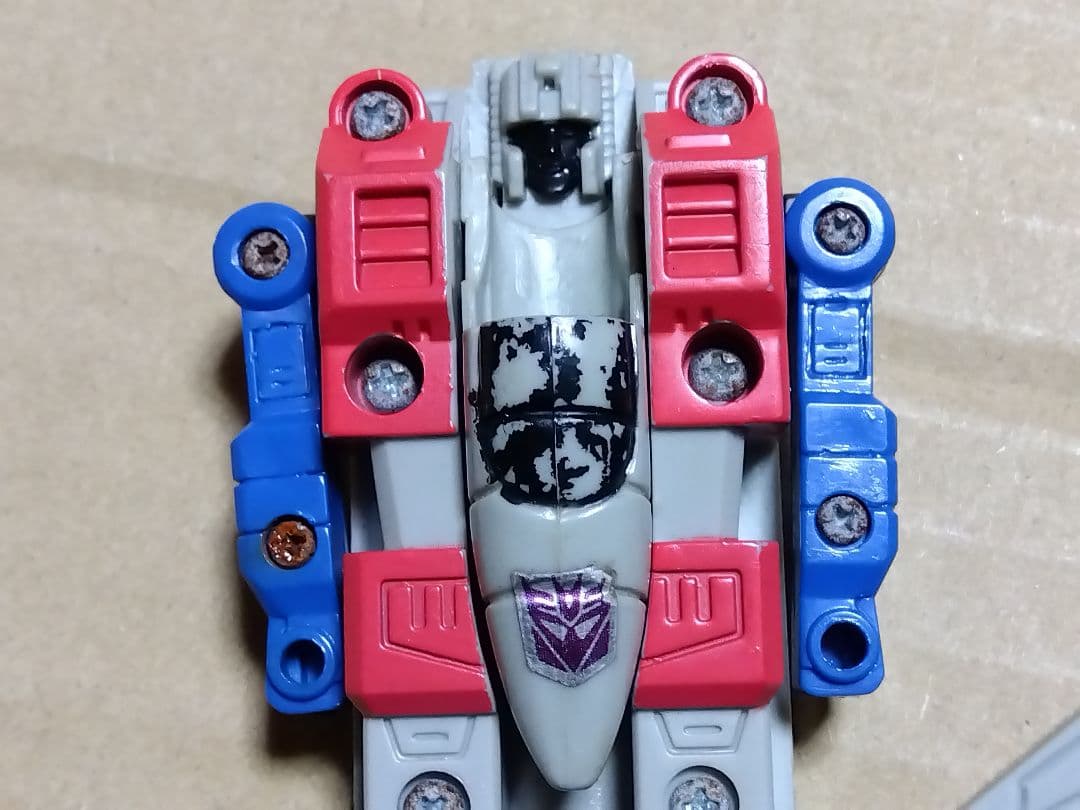 トランスフォーマー　プリテンダー　スタースクリーム　ビンテージ　ジャンク