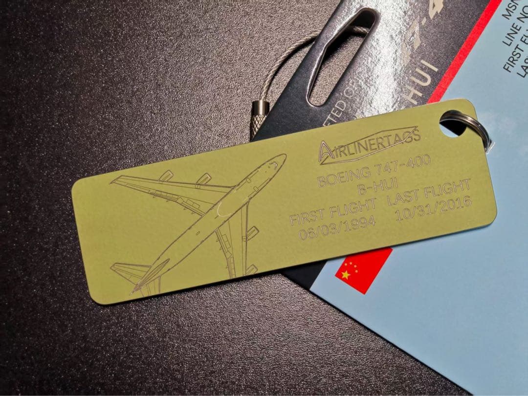 CX Cathay Pacific B747-400 B-HUI 3色