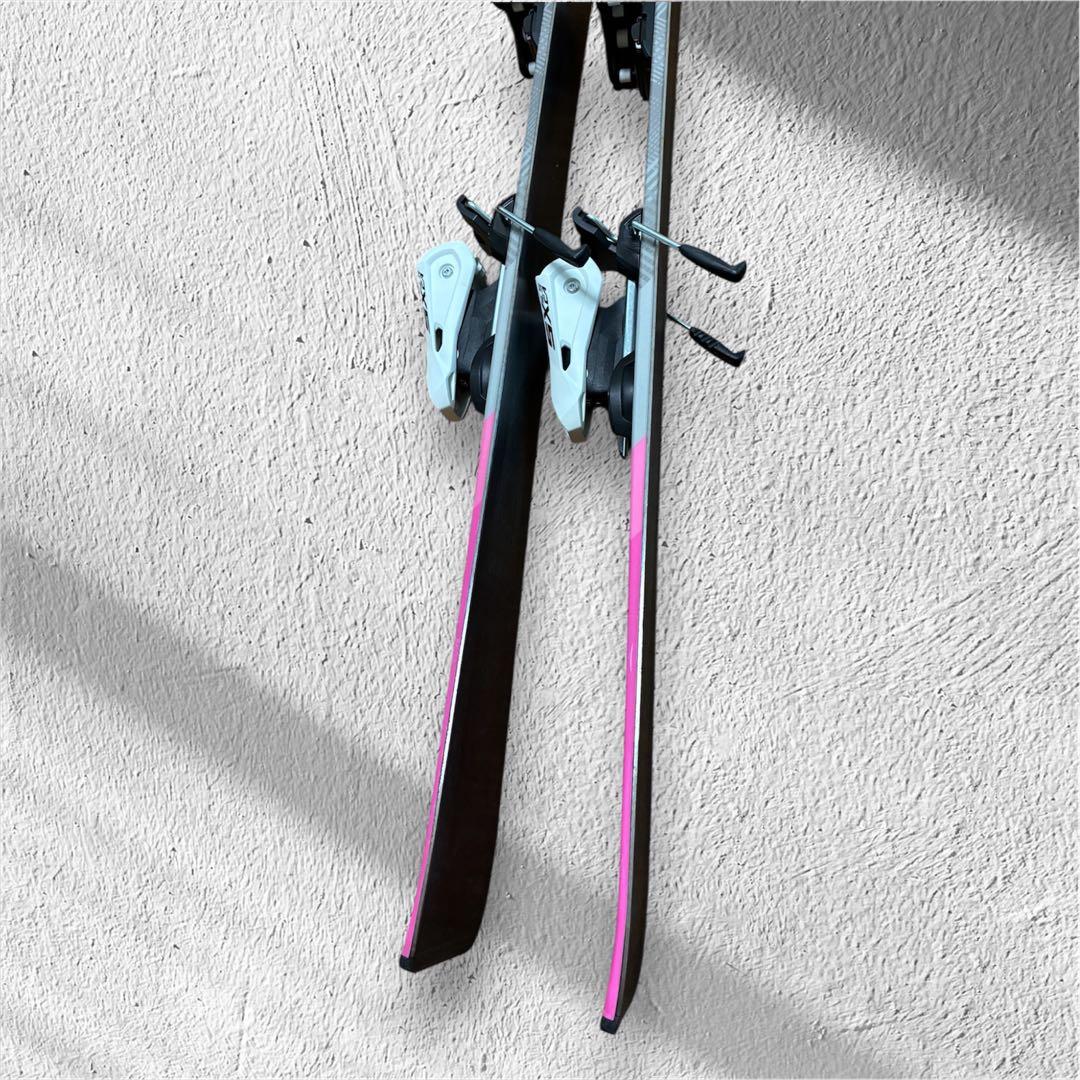 Hart（ハート）ジュニアスキーセット　ピンク スキー袋付き 女の子