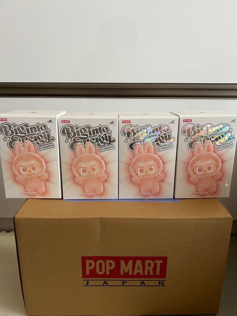 正規品・未開封　Labubu Big into Energy4個