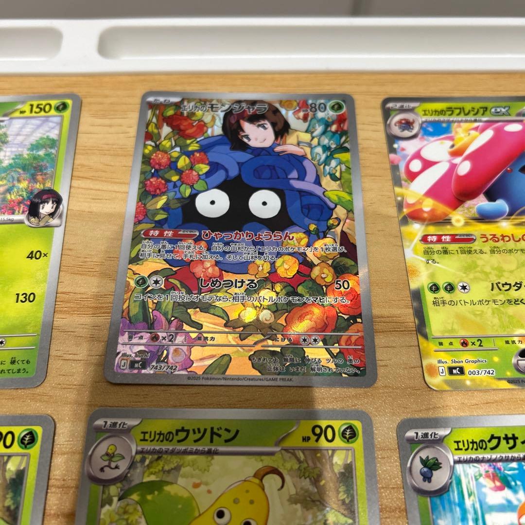 エリカのポケモンカードセット