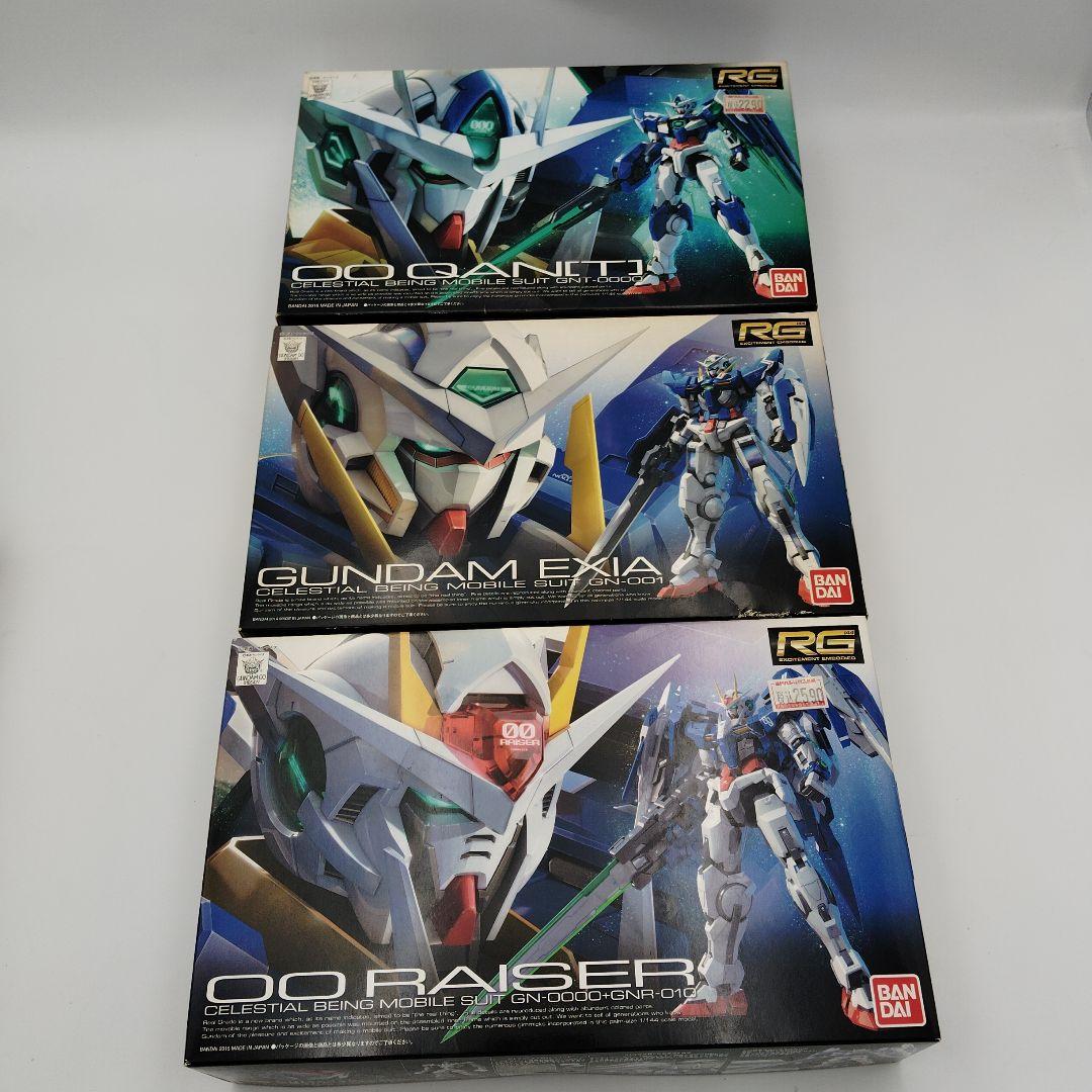 【未開封】RG 00 Raiser ガンプラ 3個セット ダブルオーライザー