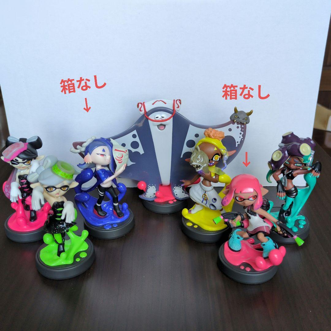 スプラトゥーン amiibo 7点セット