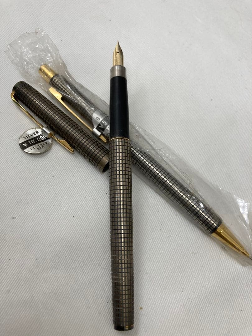 あ*き様 SAILOR silver 万年筆 18Kペン先 シャープペン 袋未開