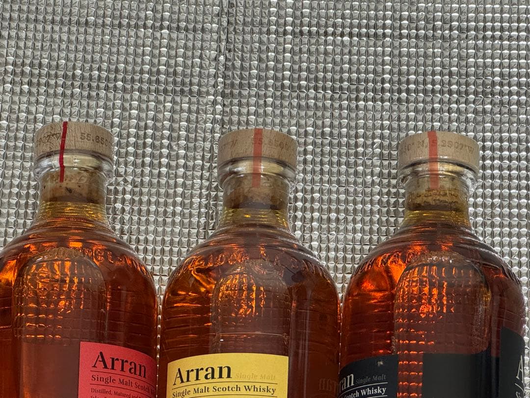 Arran アランアマローネソーテルヌワインポートカスクフィニッシュの３本