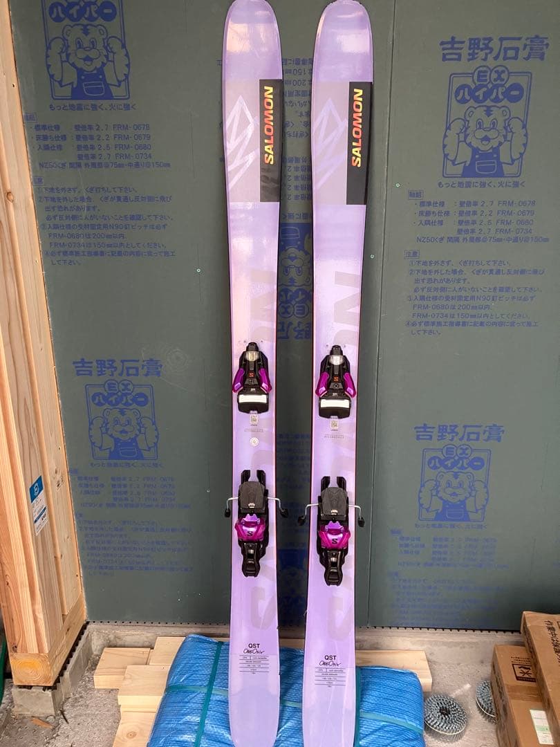 サロモン　qst106 ファットスキー