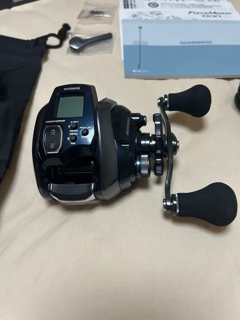 新品！未使用！シマノ フォースマスター 600DH 電動リール