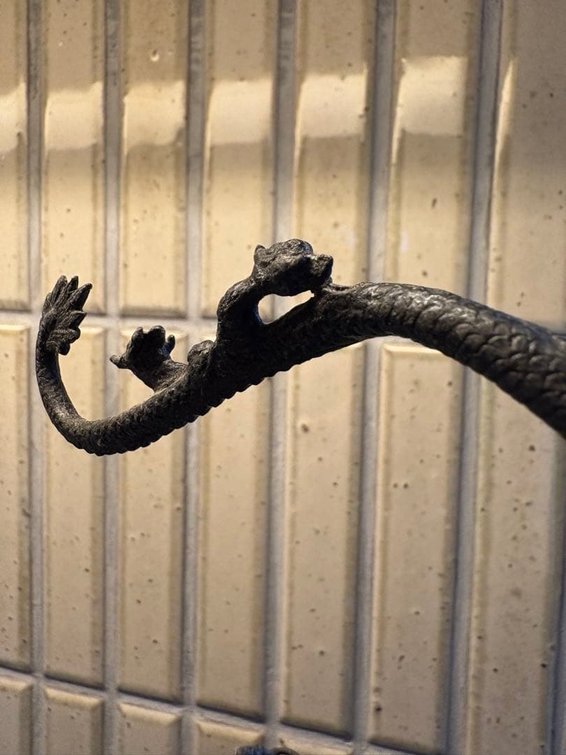 鳥籠　中国アンティーク　美品　龍　置物　木製品