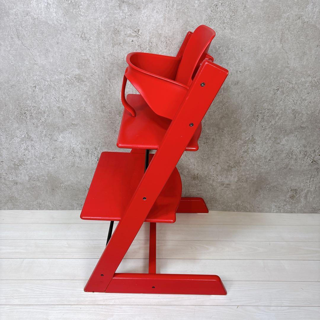 STOKKE ストッケ トリップトラップ シリアルNo3 レッド ベビーセット