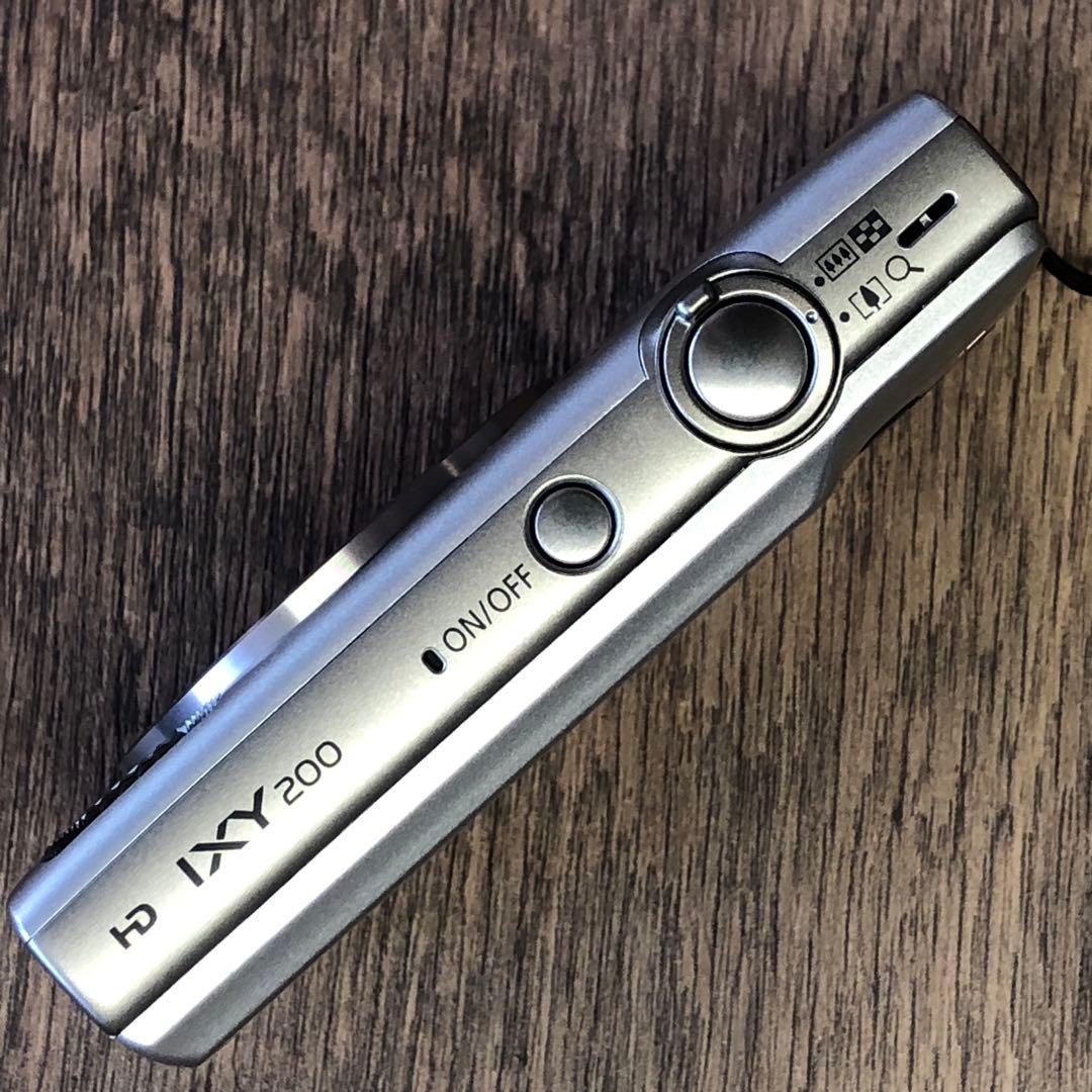 動作確認済 極美品 Canon IXY200 シルバー