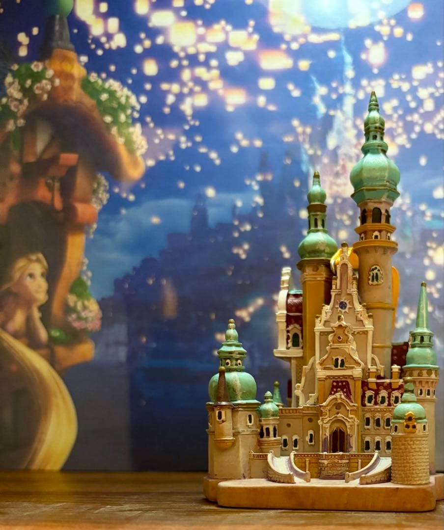 ディズニー 塔の上のラプンツェル キャッスルオーナメント 城 ※美品 完売品