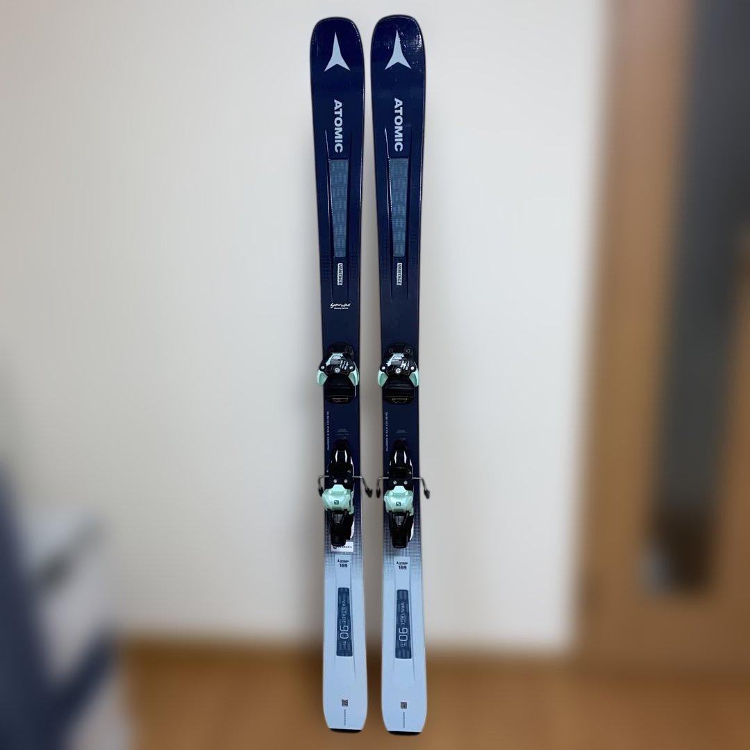 スキー ATOMIC VANTAGE 90 Ti SALOMON WARDEN 11