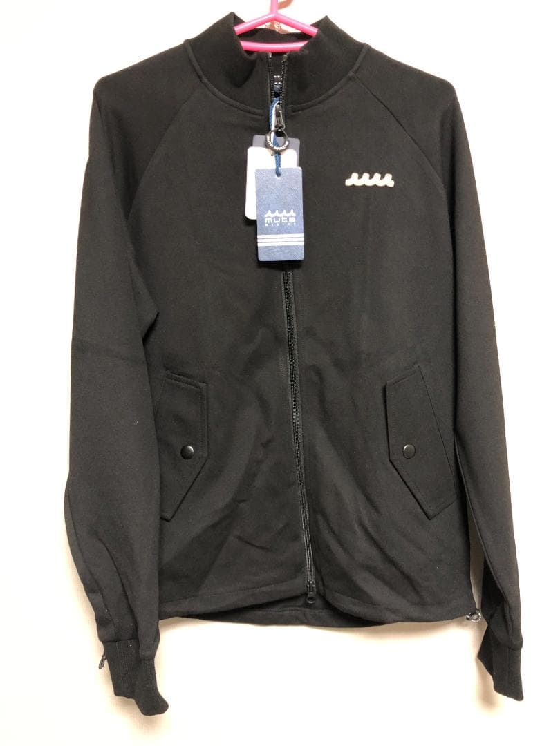未使用 muta レディース ポンチブルゾン ダブルジップ ブルゾン 黒ブラック