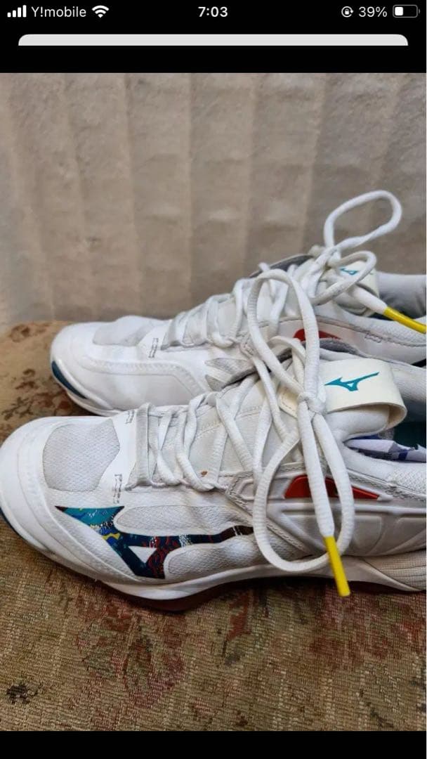 Mizuno バドミントンシューズ ホワイト/24.5 韓国限定
