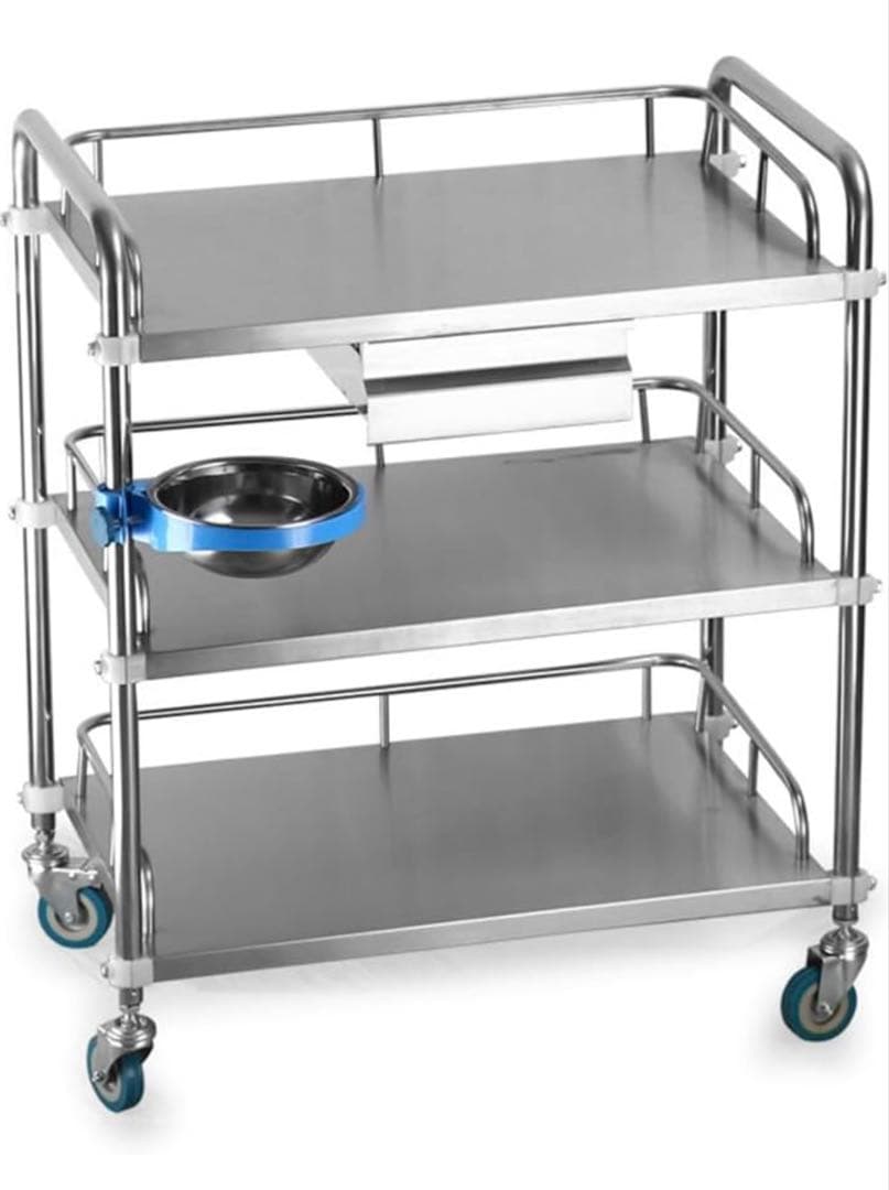 医療用ワゴン クリニックワゴン 回診車 介護用　医療カート 耐荷重100KG