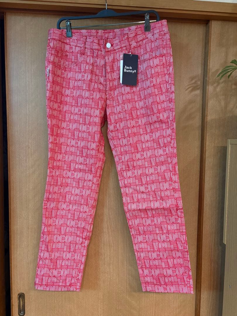 【新品】Jack Bunny ロゴプリントパンツ サイズ6