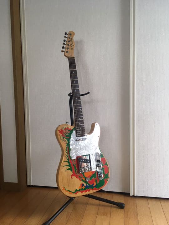 ドラゴン テレキャスター 塗装 あなたのテレキャスをドラテレに(無塗装ボディ)