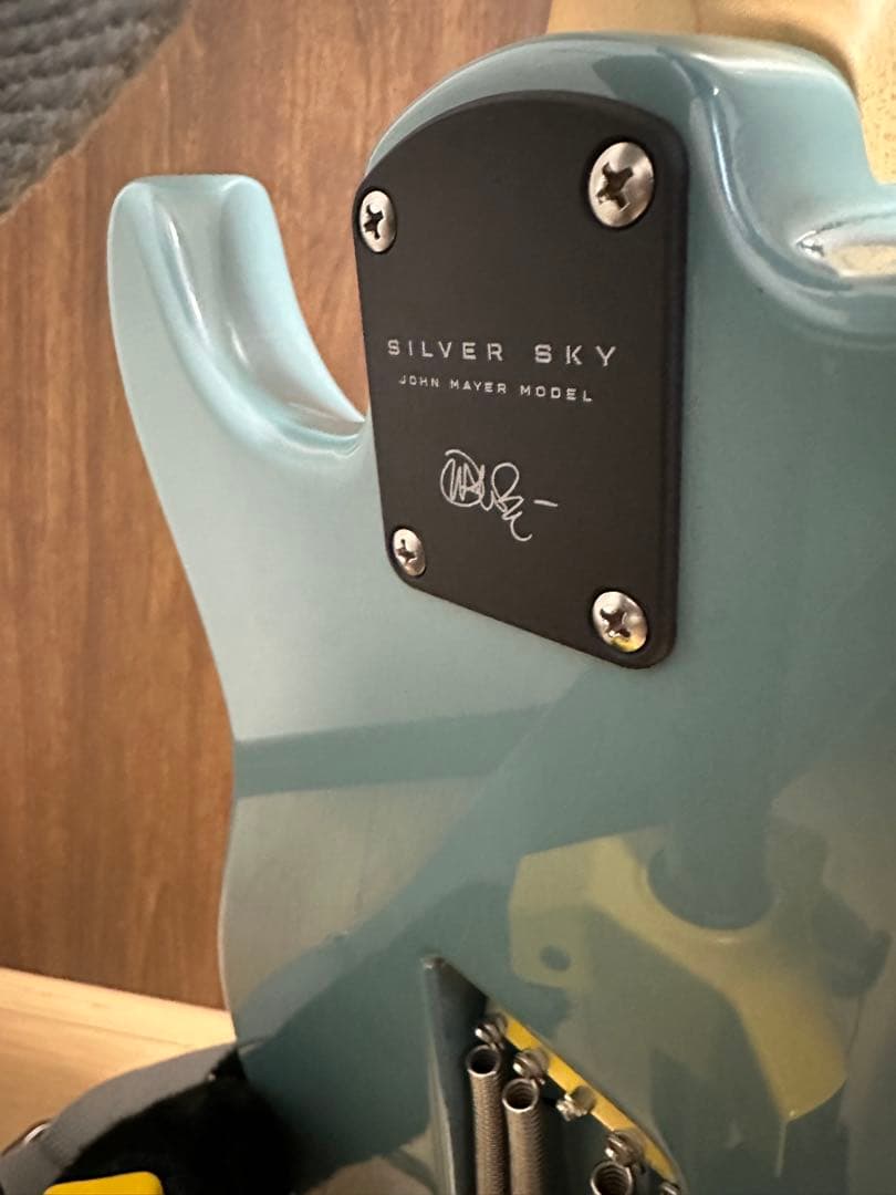 Silver Skyメイプル ラッカー ストラップ付