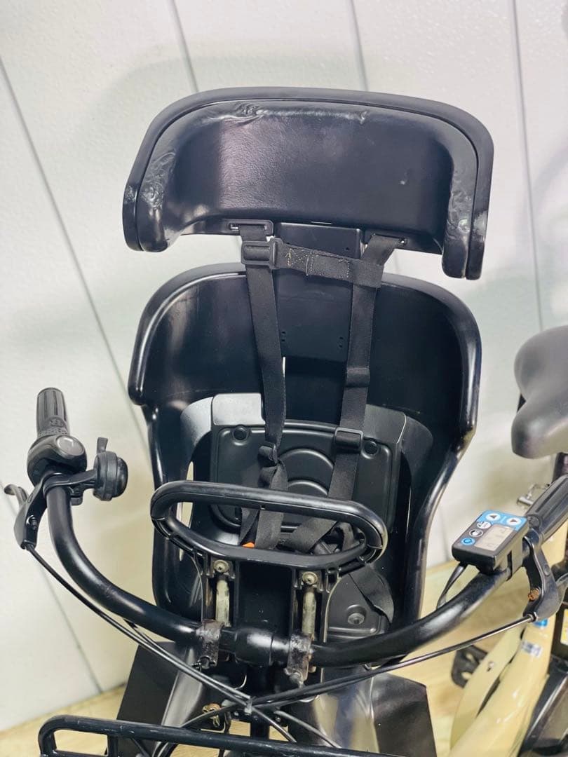 2873ヤマハ8.7アンペア3人乗り対応20インチ子供乗せ　電動アシスト自転車