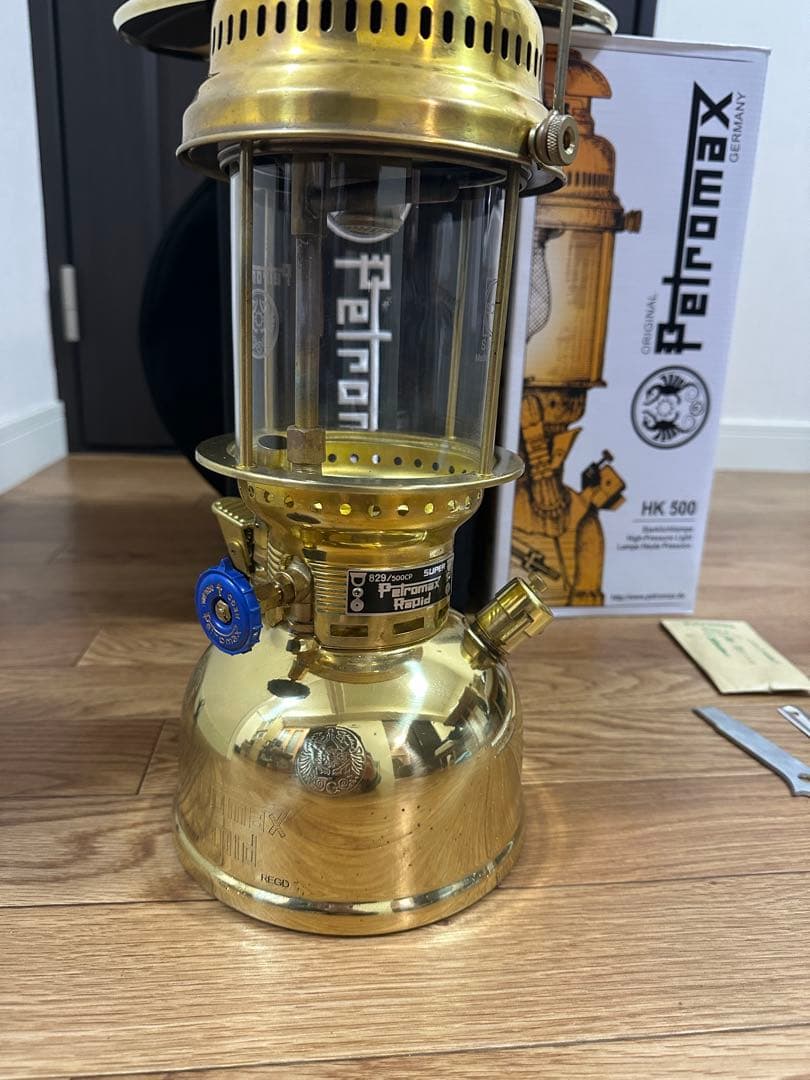 ペトロマックス hk500 リフレクター ケース付き