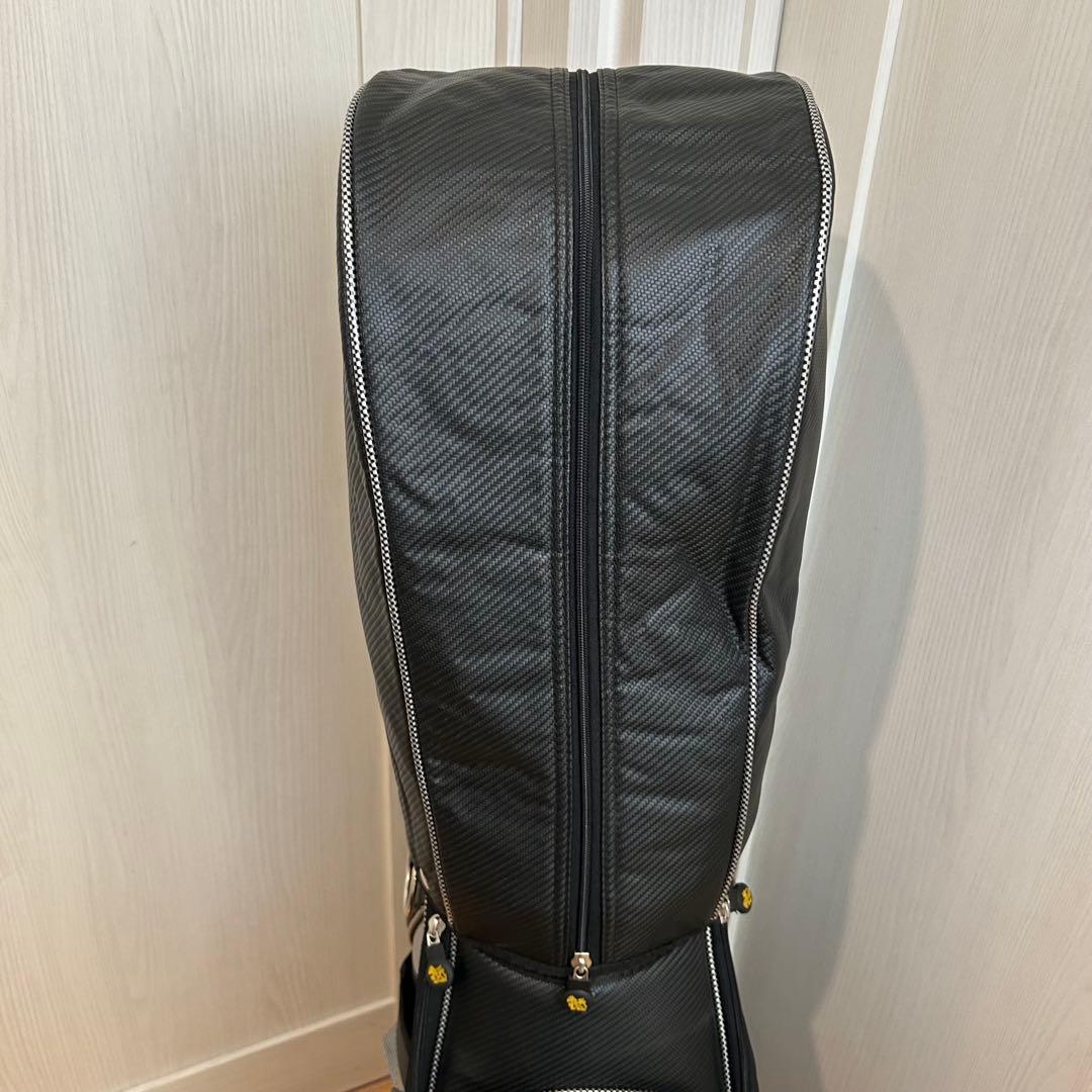 【希少・美品】SINGHA シンハービール　キャディバッグ　ゴルフ　カーボン調