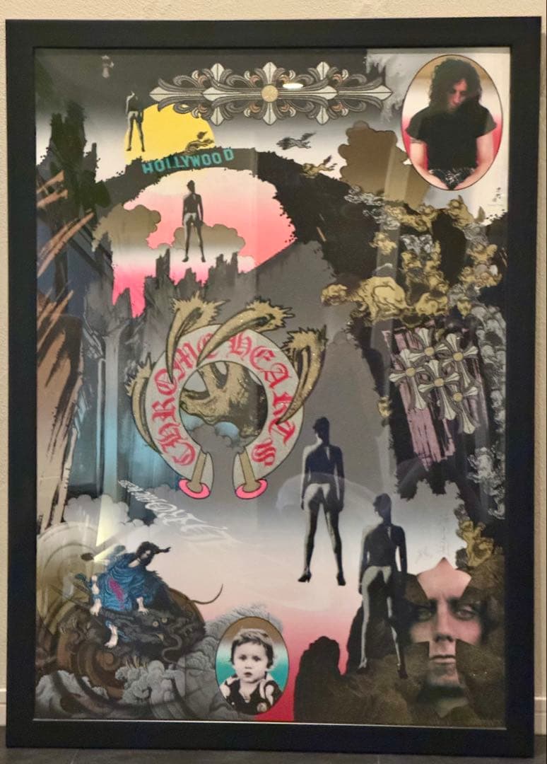 超希少 世界限定100枚 クロムハーツ シルクスクリーン 横尾忠則 サイン入り