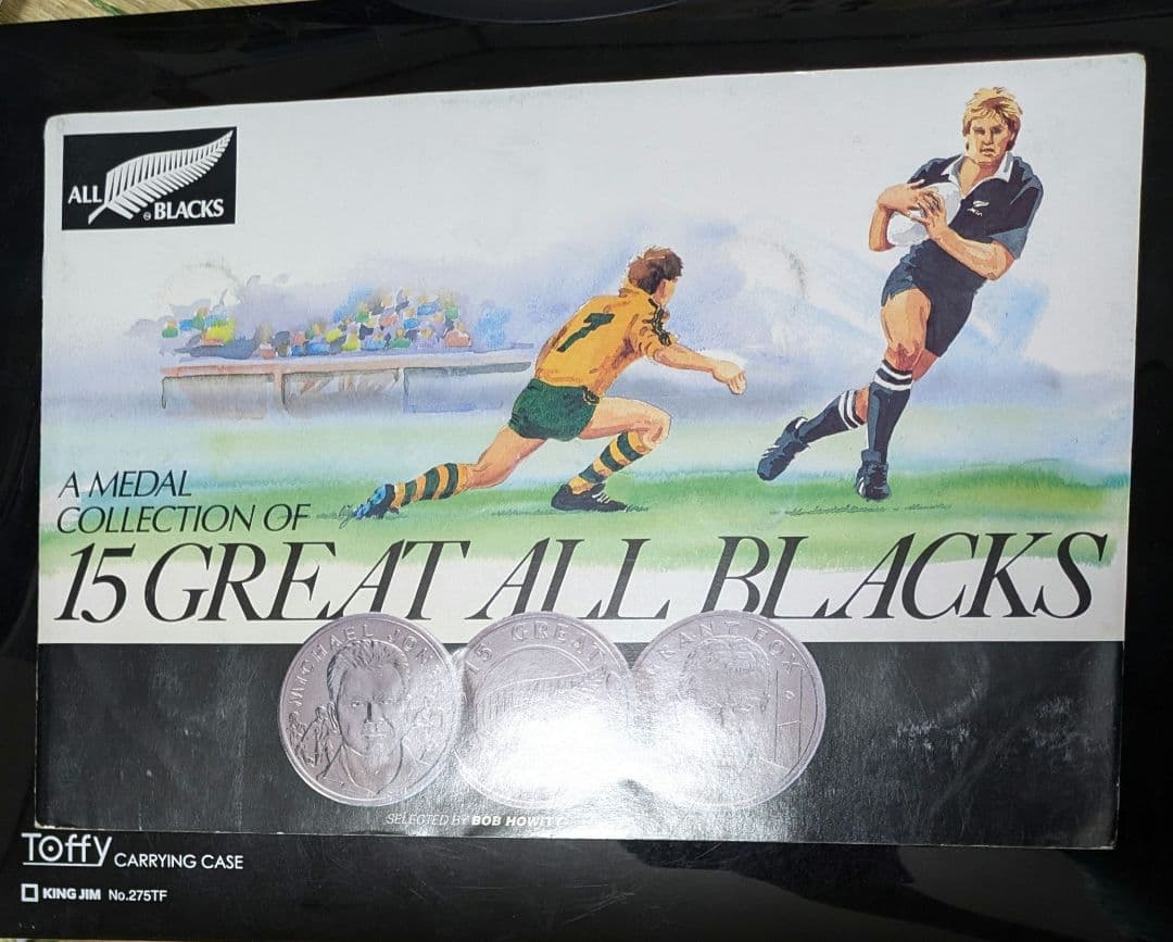 オールブラックス　歴代キャプテン　記念メダル