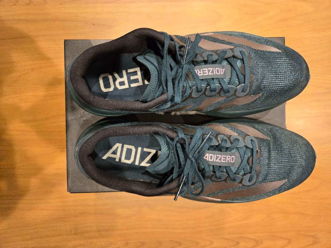 値下 10km使用 美品 adidas adizero evosl 26.0cm