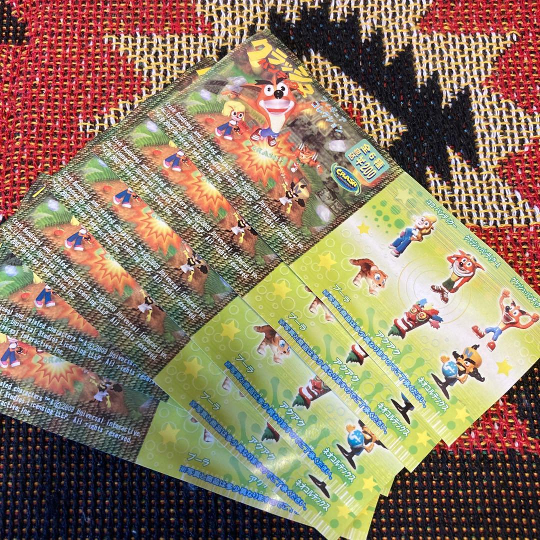 コンプリート◎ブックレット有り◎クラッシュバンディクー　フィギュア　6体セット