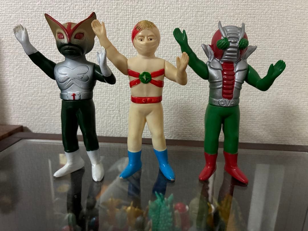 レインボーマン/ 当時物 無版権 パチ　ソフビ/盆踊り