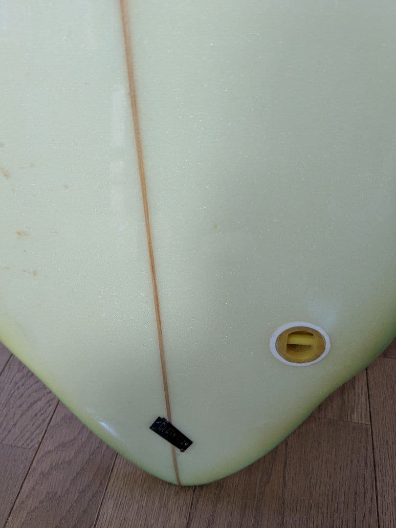 送料込み　LOCAL POINTS サーフボード イエロー 約180cm