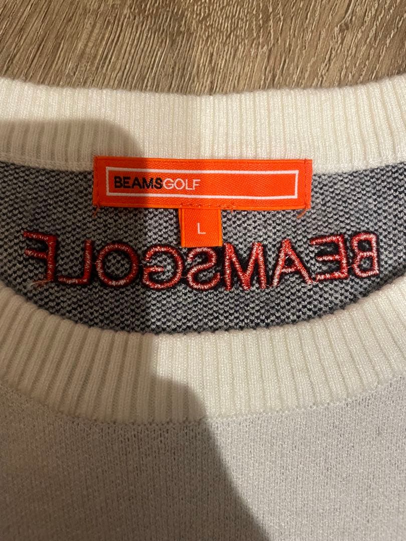 BEAMS GOLF グラデーション長袖セーター