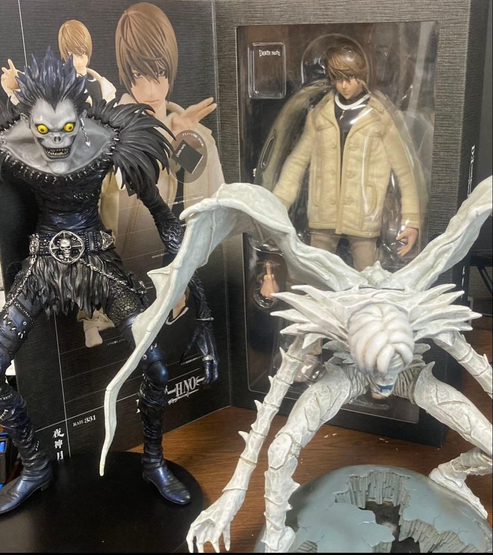 デスノート フィギュア3体セット(リューク・レム・月)+ジェラス