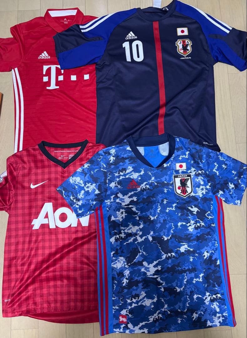 サッカーユニフォームセット (香川真司・日本代表 etc)