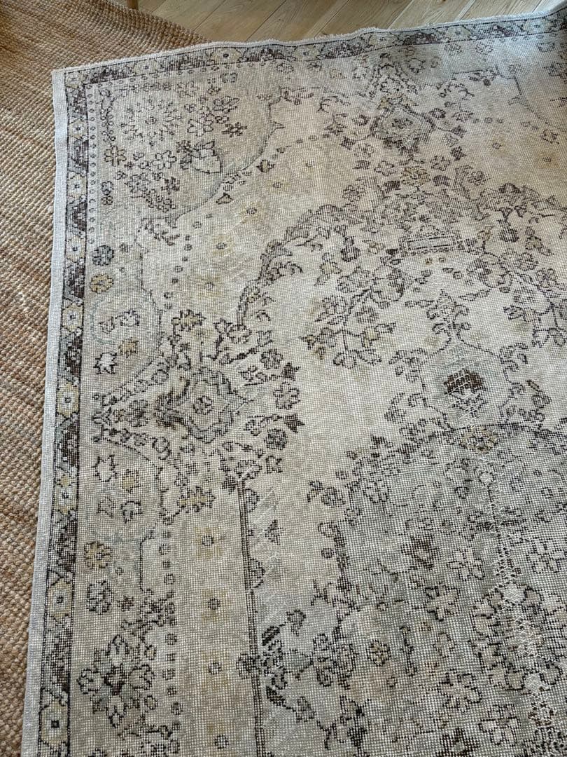 ヴィンテージ トルコラグ　ベージュ