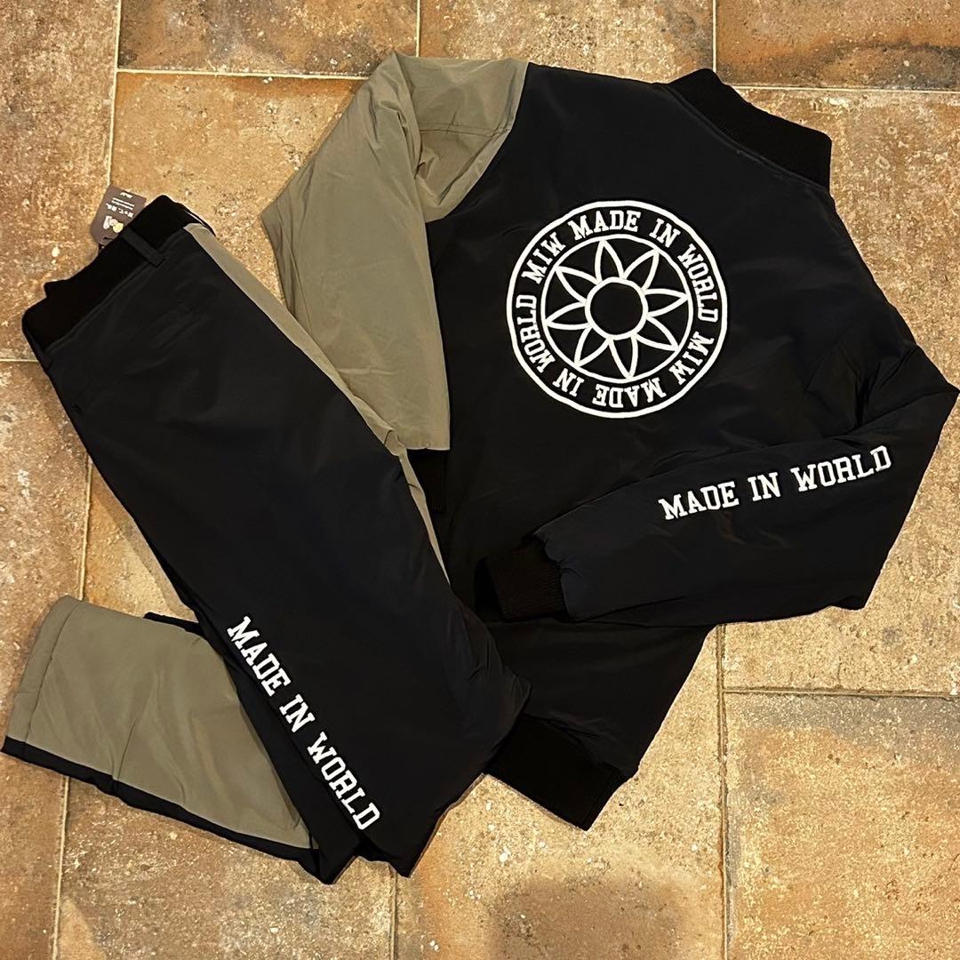 MIW GOLF ブルゾン パンツ セットアップ 裏ボア 定価13万 新品未使用