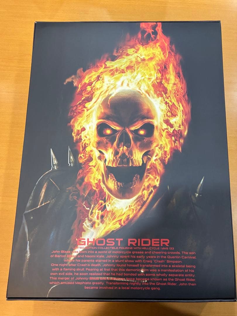 ホットトイズ ゴーストライダー＆ヘルサイクル 1/6 ムービーマスターピース