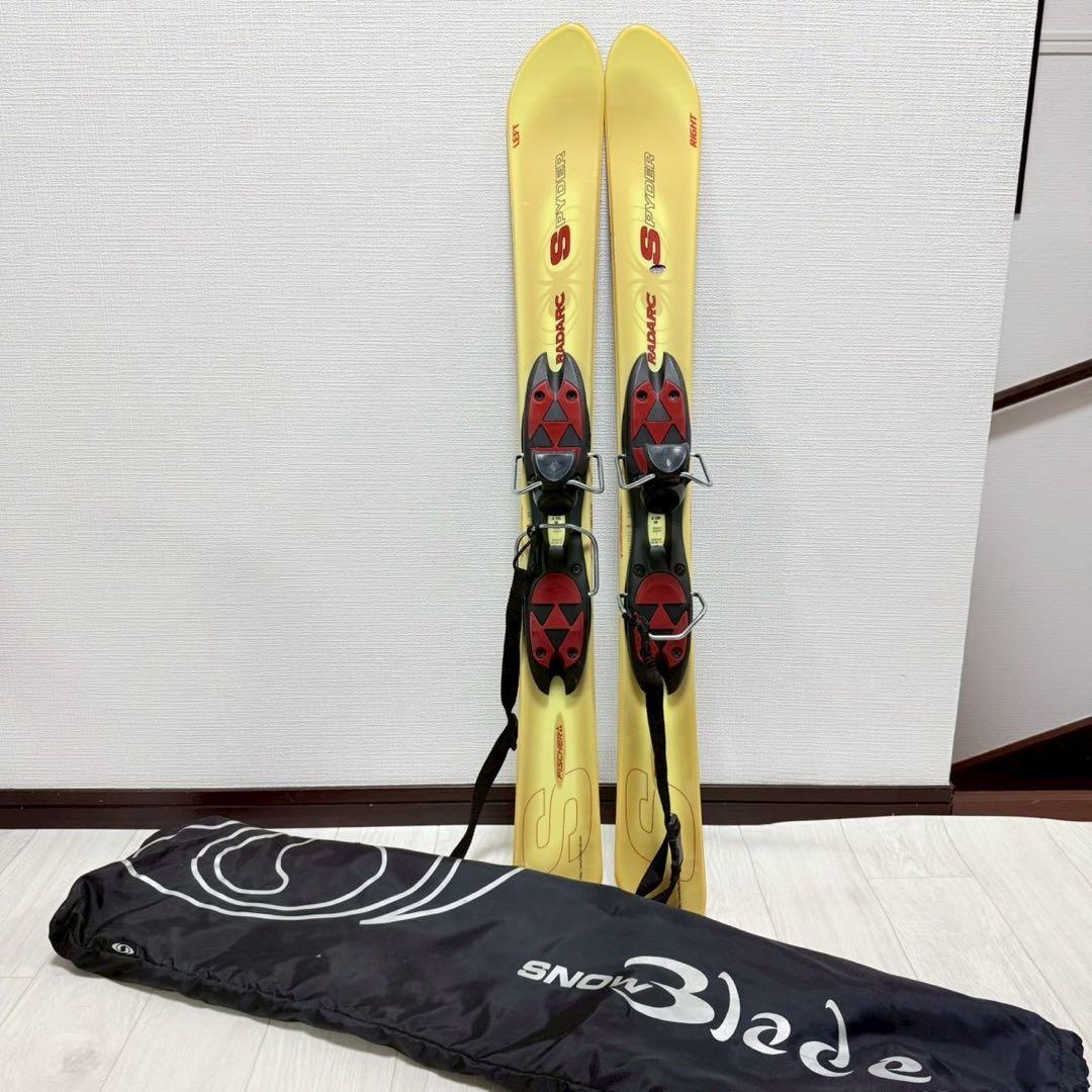 フィシャー RADARC SPYDERショートスキー　ケース付　Fischer